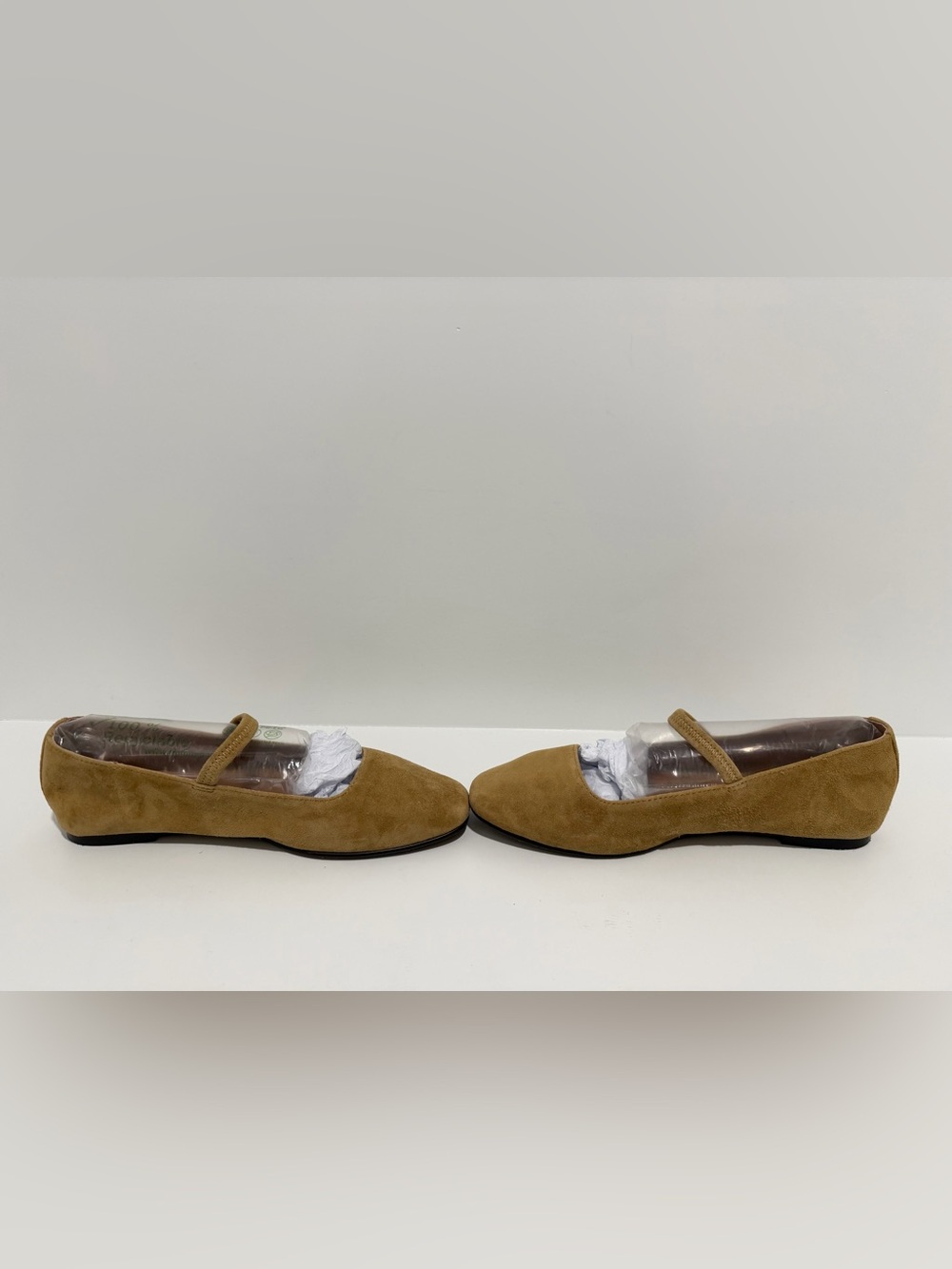 NEW Madewell The Greta Ballet Flat in Olive Surplus suede NN046 size 7.5 - Picture 9 of 11
